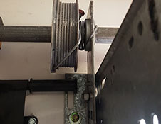 garage door repair knotted cables